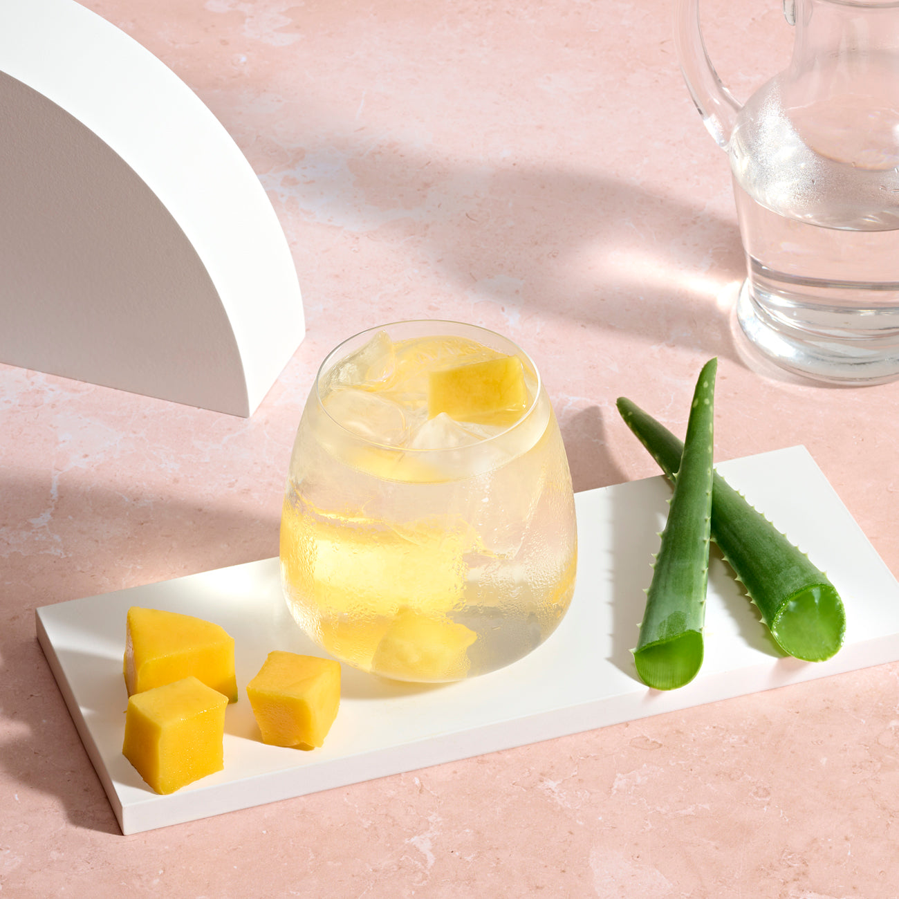 Duo Boisson concentrée à l'aloe vera - Saveur Mangue - 2X 473ml