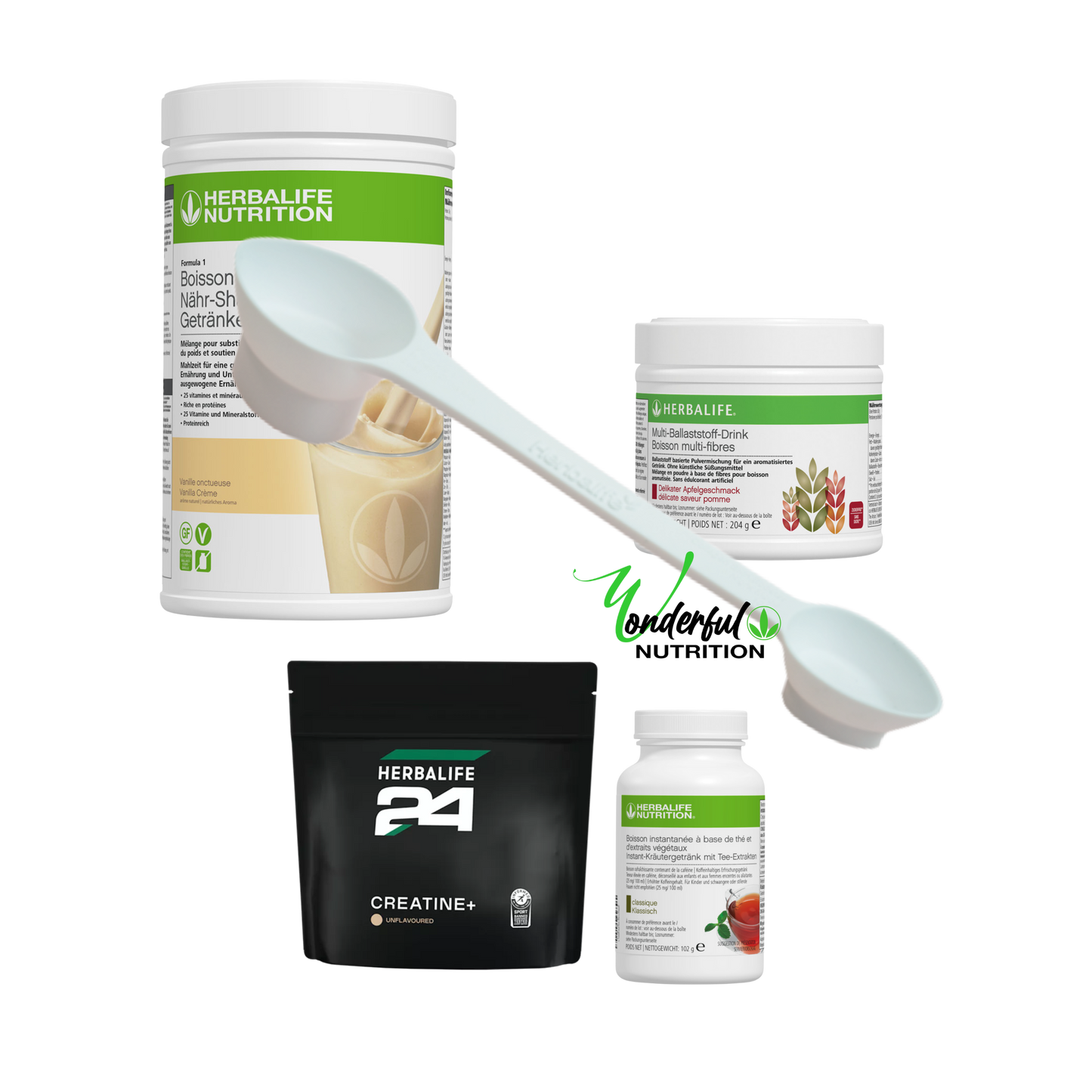 Cuillère doseuse 4 en 1