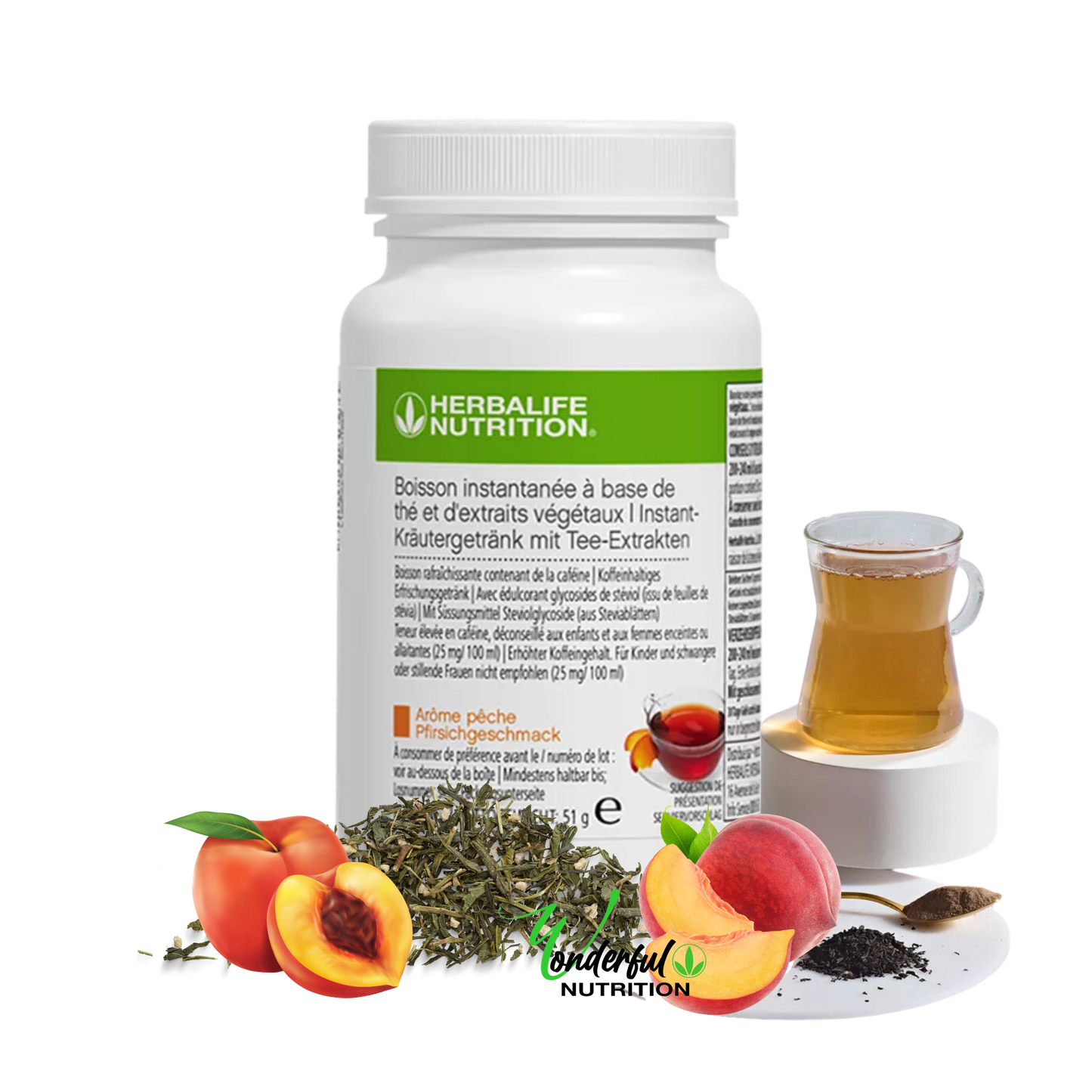 Instant drink based on Raspberry plant extracts