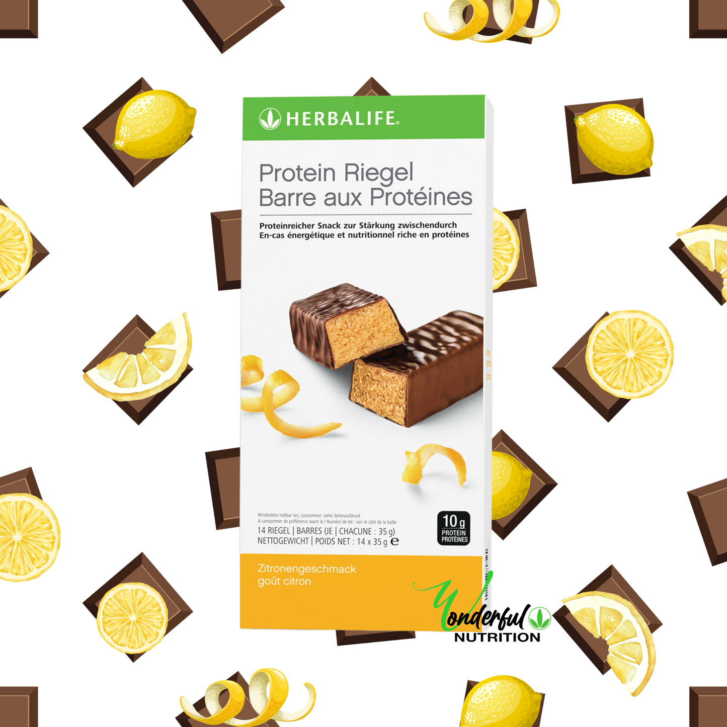 Barrette Proteiche Snack Proteici Al Limone