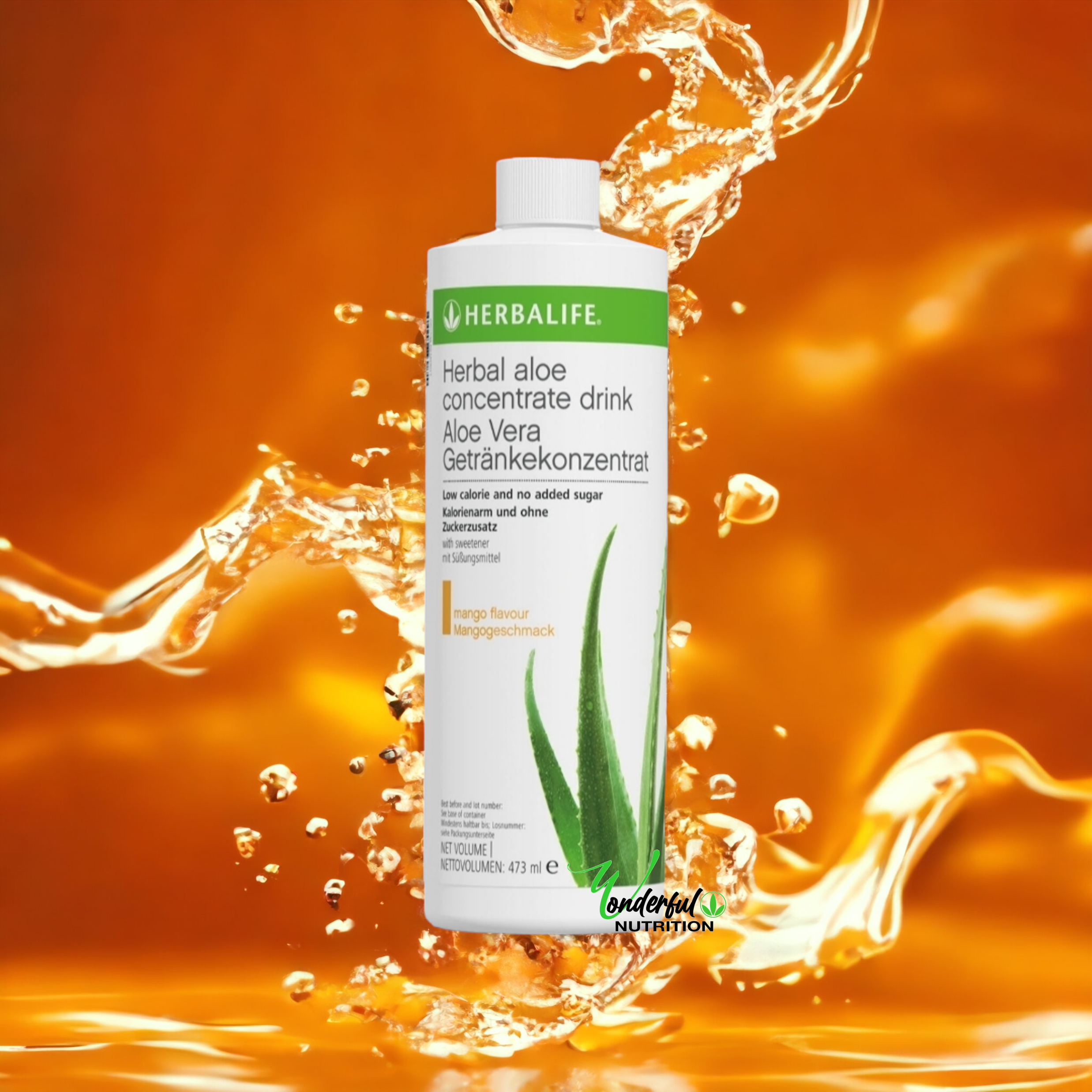 Drinking aloe vera shop water