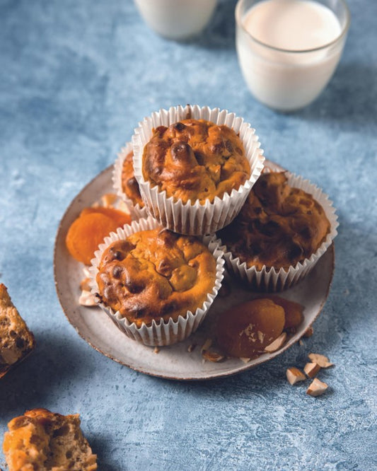 Muffins aux abricots