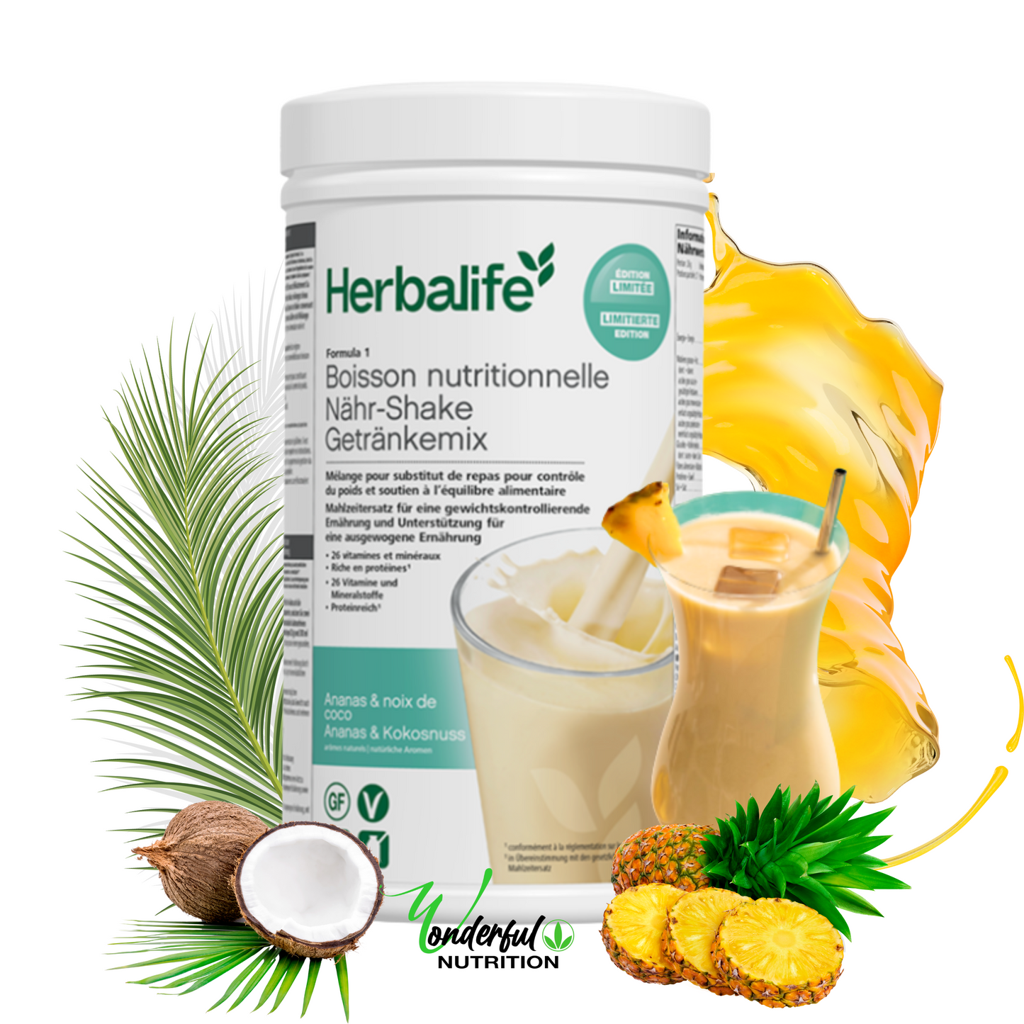 Formula 1 - Ananas noix de coco Édition Limitée - Boisson nutritionnelle