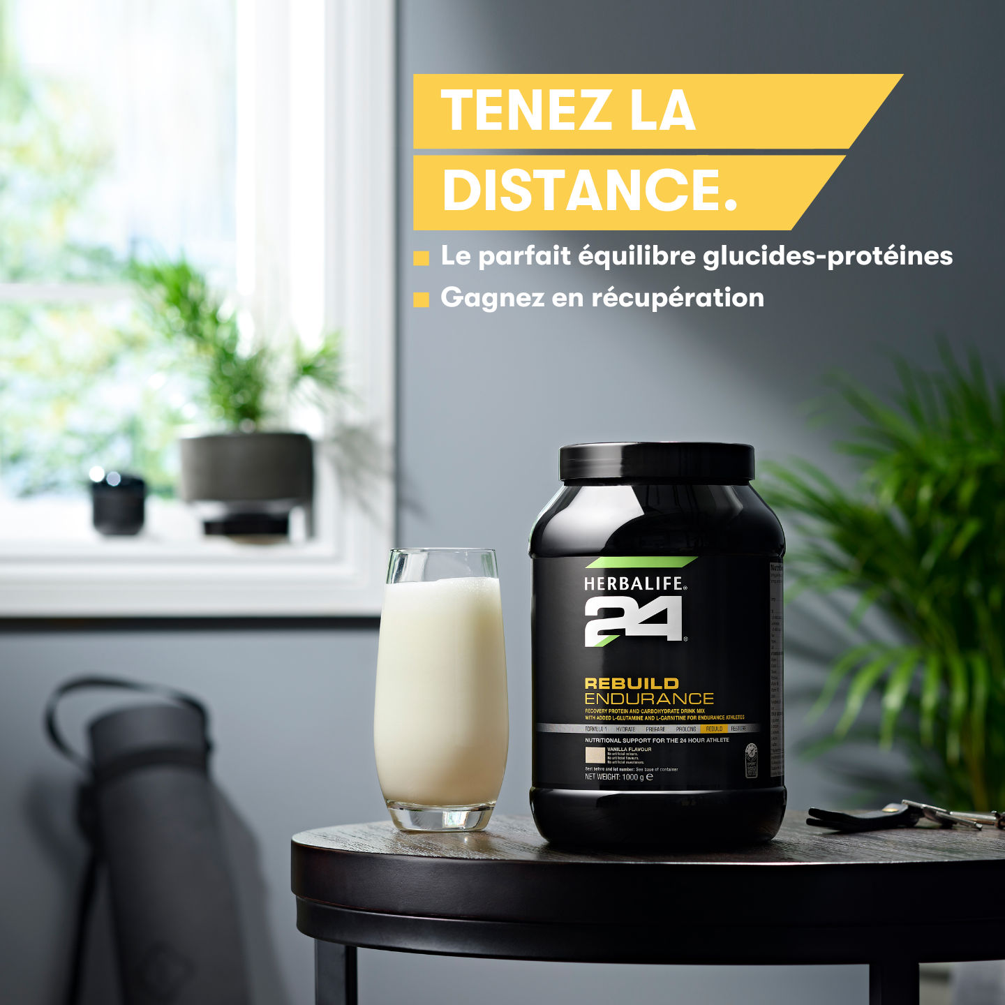 Rebuild Endurance Vanille-Kohlenhydrat-Protein-Getränk