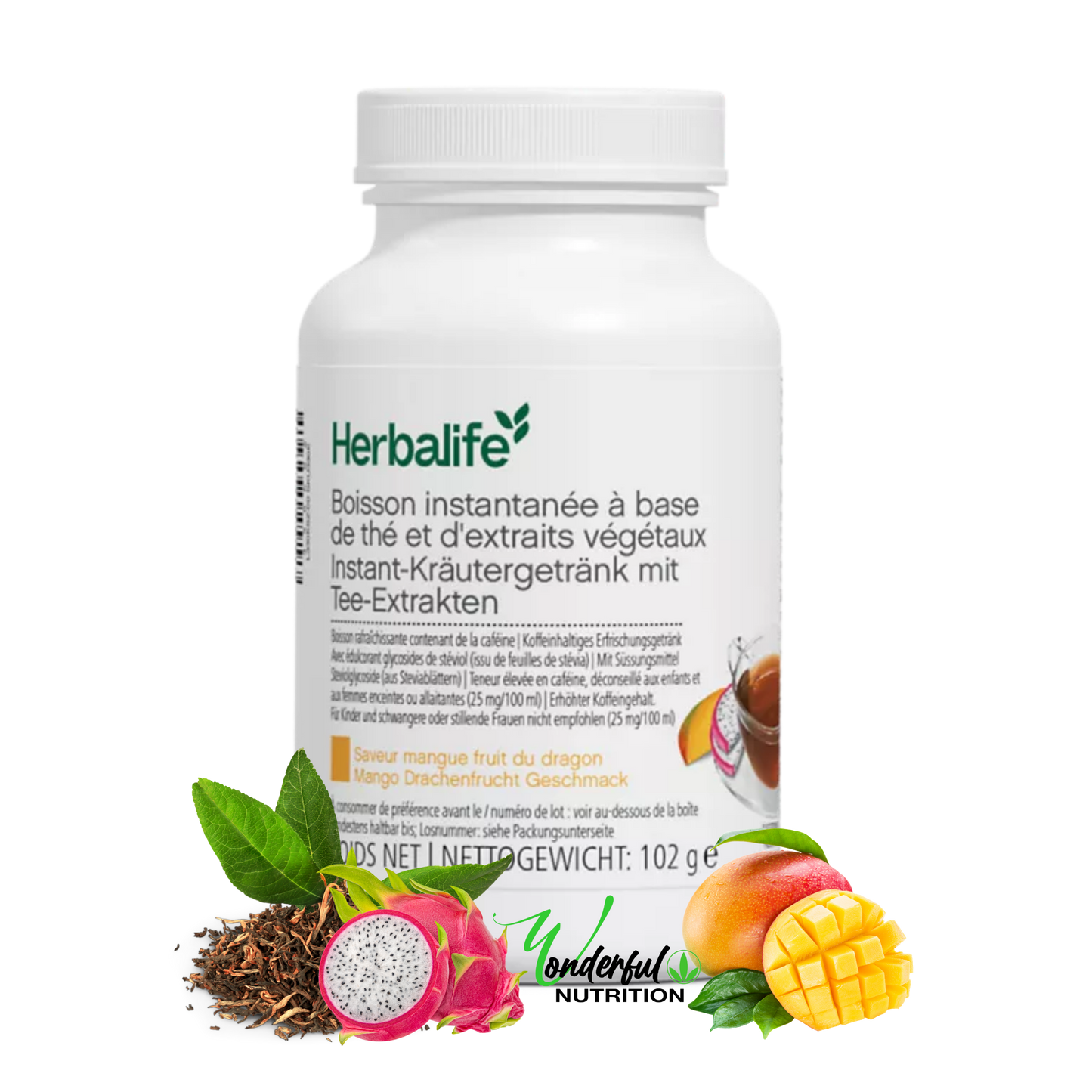 Instant Drink based on Classic Tea and Plant Extracts