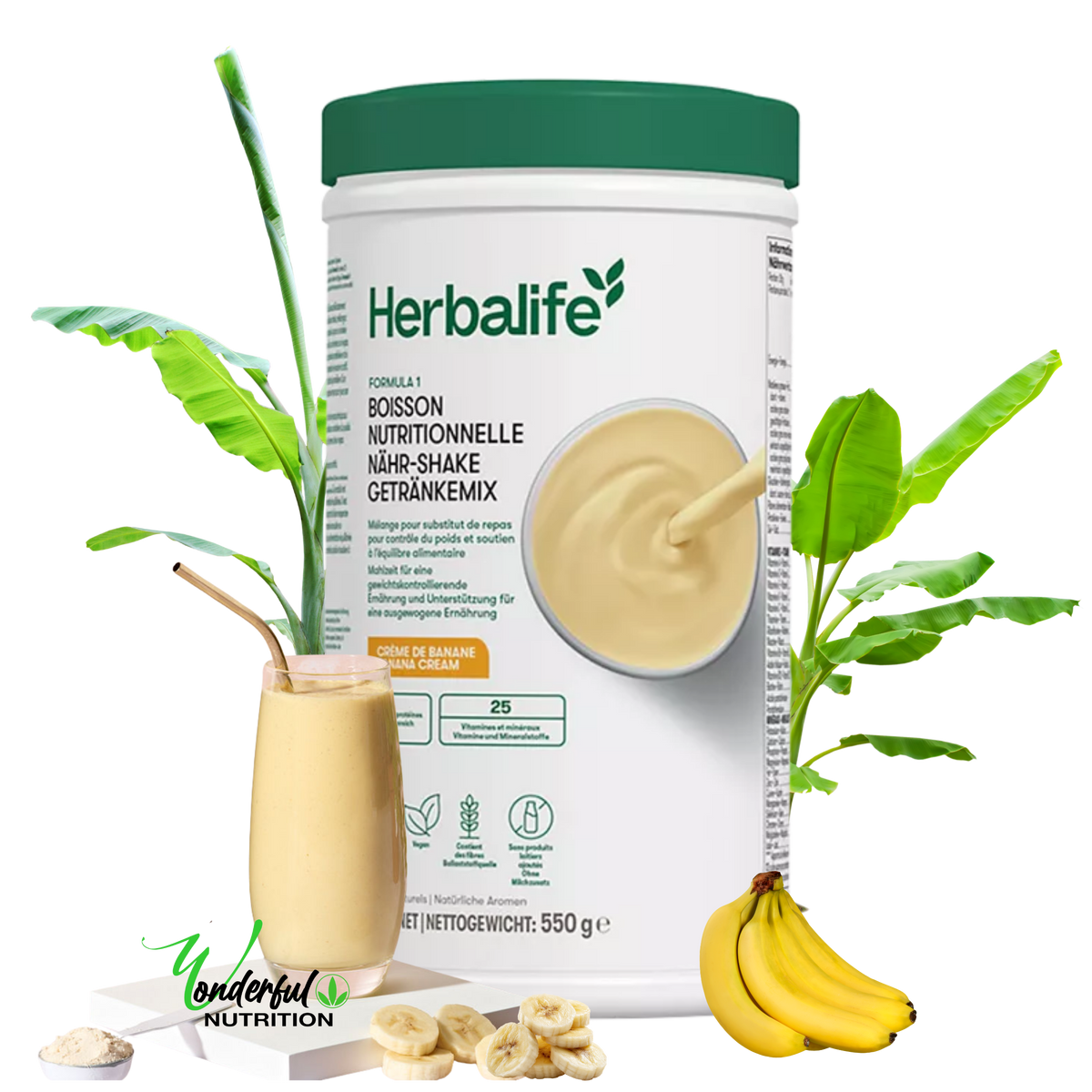 Formula 1 - Crema alla Banana - Bevanda nutritiva