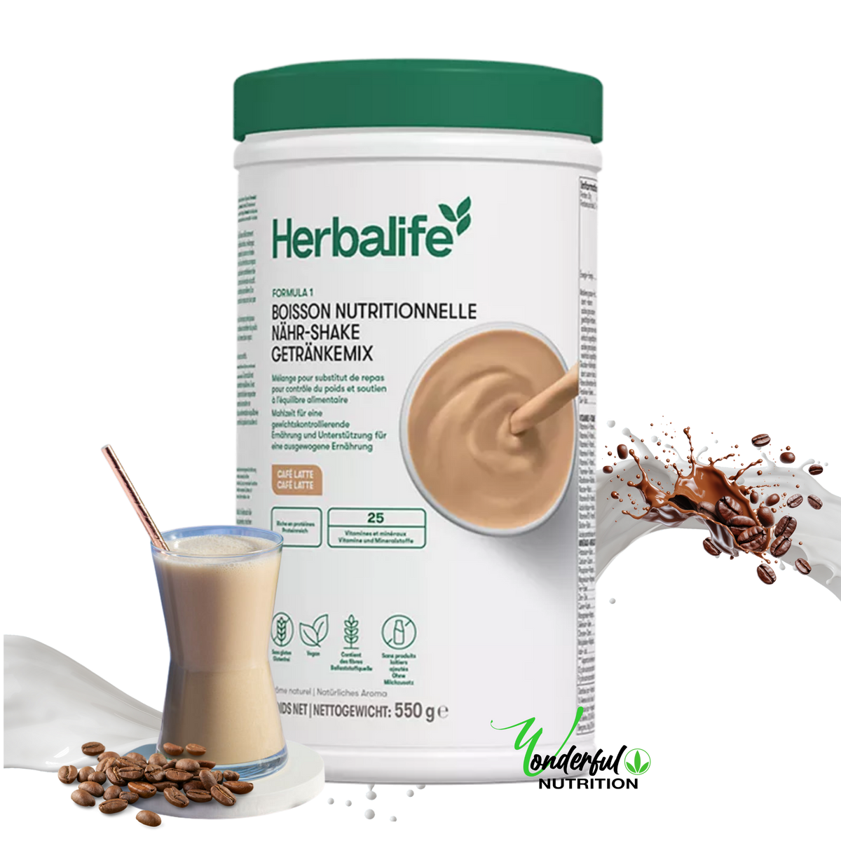 Formula 1 - Café Latte - Boisson nutritionnelle