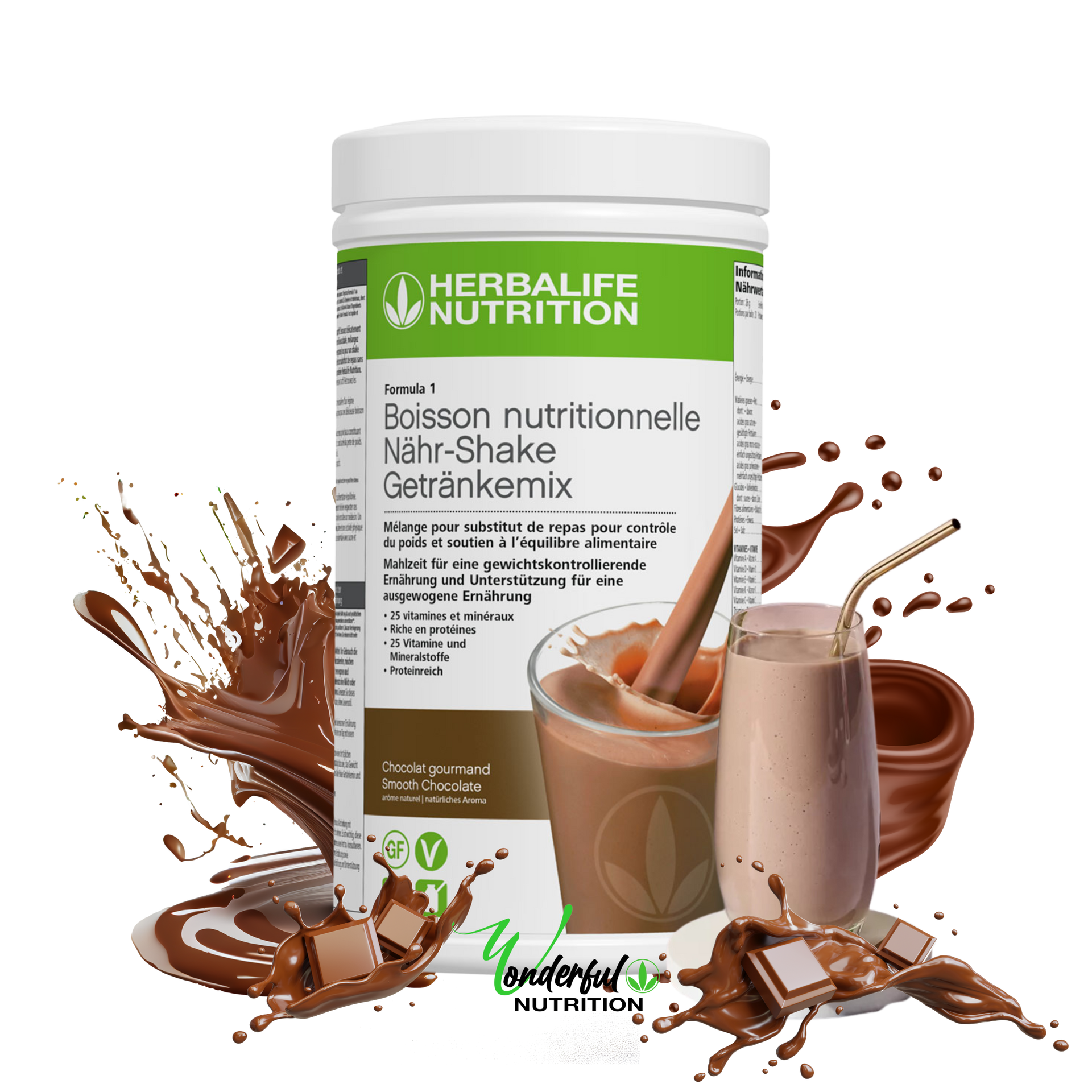 HERBALIFE Formula 1チョコレート2本セット｜リピーター様割◎ VisuelChocolat.png?v=