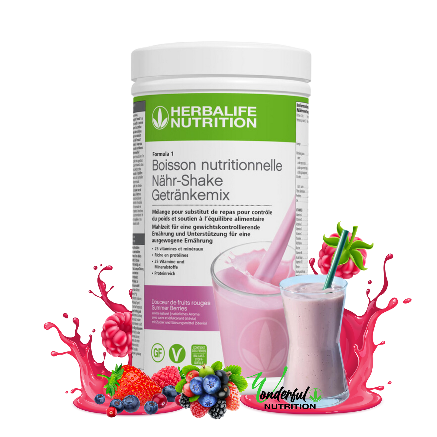 Formula 1 - Dolcezza dei Frutti Rossi - Bevanda nutritiva