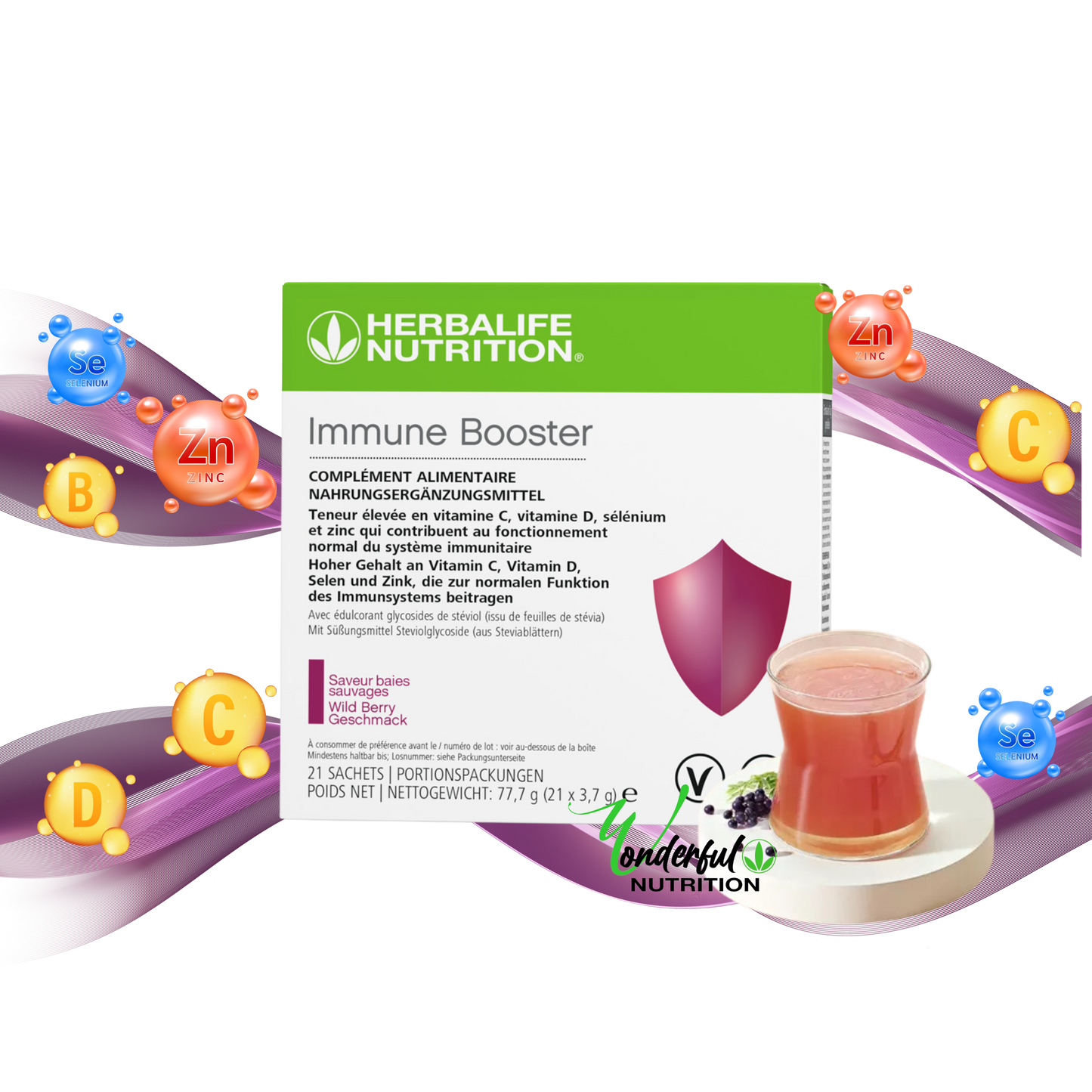 Immune Booster vitamin and mineral drink