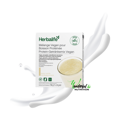 Mélange Vegan pour Boisson Protéinée Saveur Vanille en Sachets