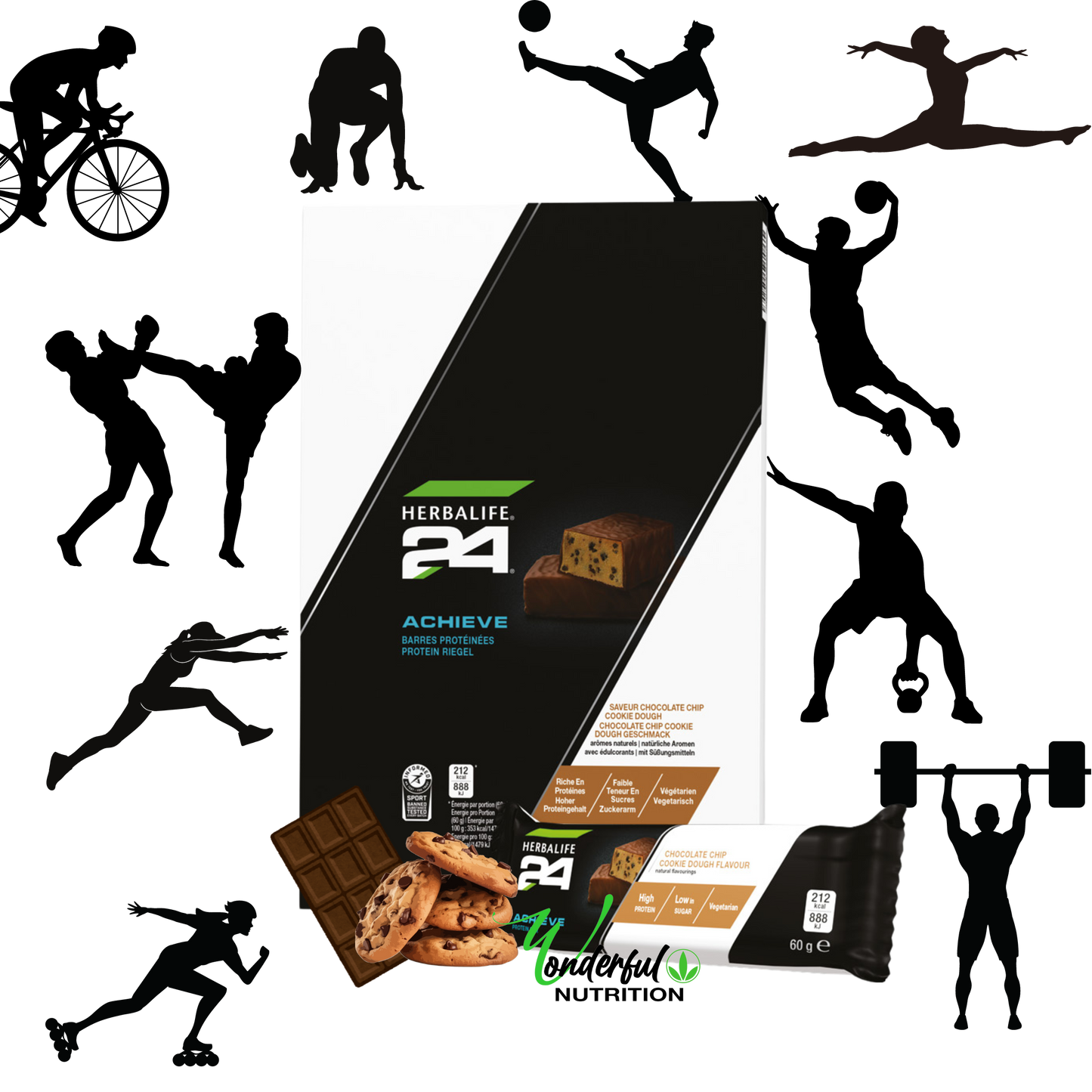 Achieve H24 protein bars