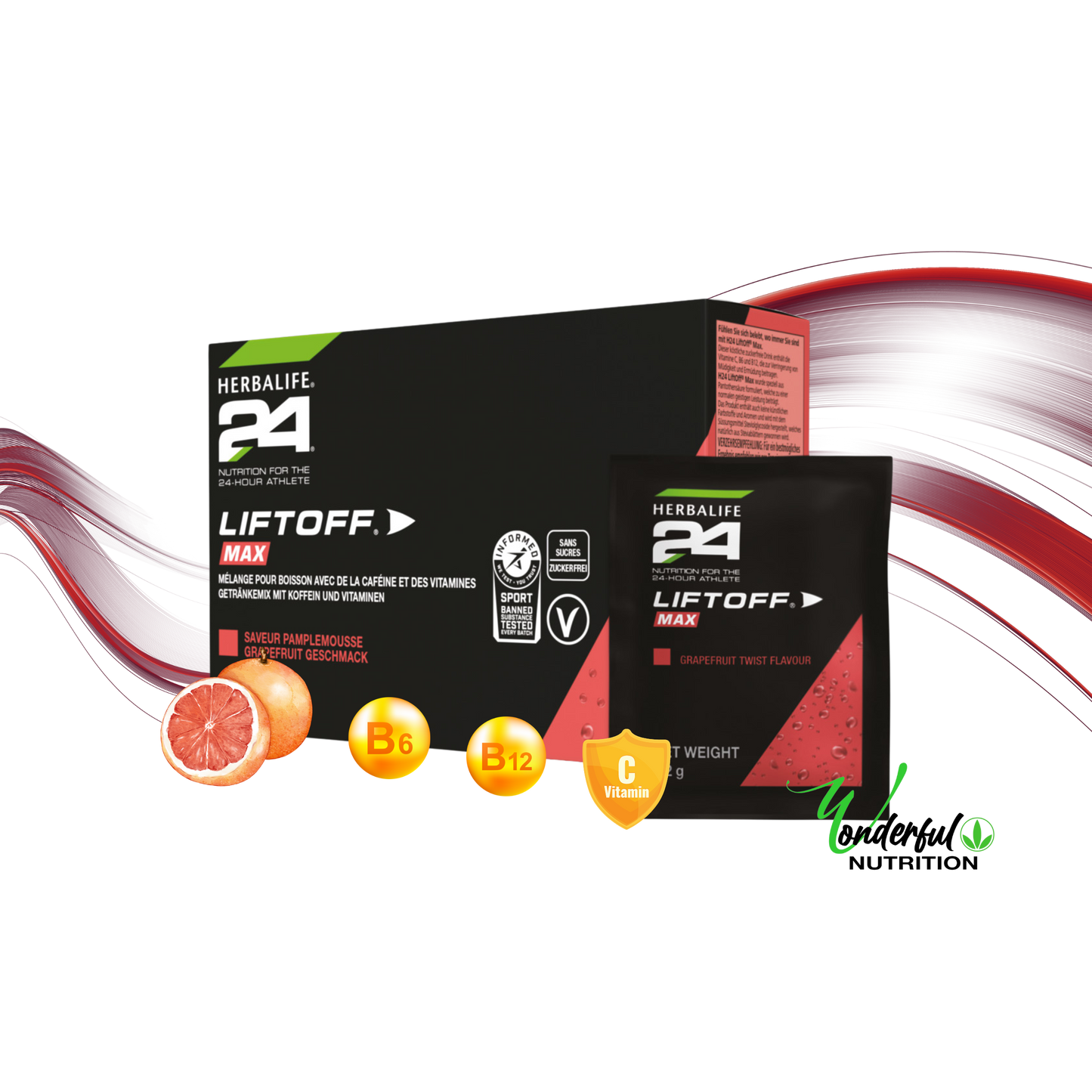 LiftOff® Max Grapefruit-Geschmack