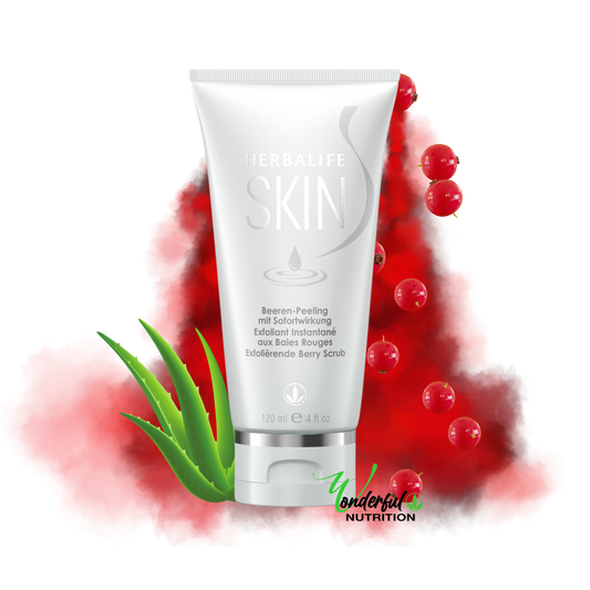 Instant Exfoliator with Red Berries